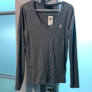 V-neck Long sleeve Top from Polo Ralph Lauren